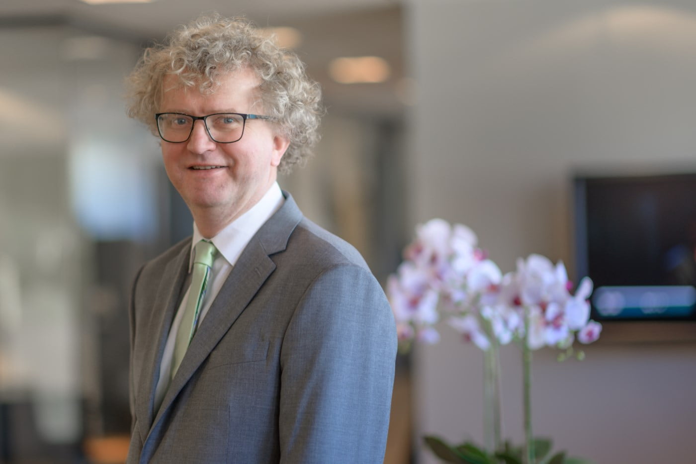 Portrett av Jan Ludvig Andreassen, sjefsøkonom i Eika Gruppen